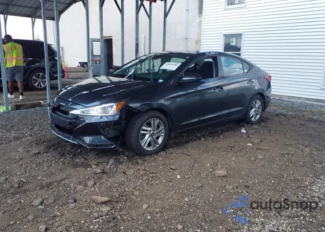2020 Hyundai Elantra Sel z USA, uszkodzony, nr VIN 5NPD84LF8LH570384